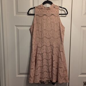 Love & Fire Lace Mini Dress